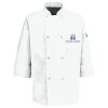 Eight Pearl Button Chef Coat with Thermometer Pocket Thumbnail