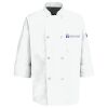 Eight Pearl Button Chef Coat with Thermometer Pocket Thumbnail